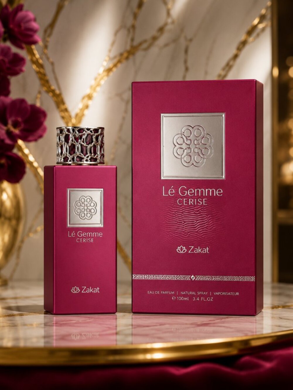 Le Gemme Cerise By Zakat Eau De Parfum 3.8 FL OZ Women